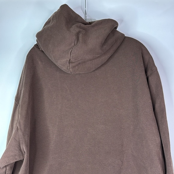 Shaka Wear Brown Hooded Sweatshirt Size Large - Picture 5 of 12